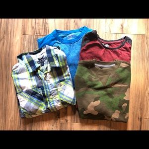 4 long sleeve boys bundle